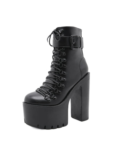 Thick-soled Women's Thick High Heel Boots