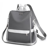 Color Splash-proof Oxford Casual Backpack