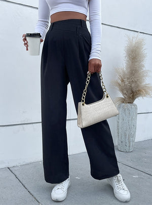 Casual Irregular Wide-leg Pants