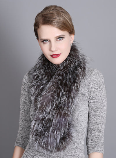 Warm Fur Scarf Fox Fur Scarf