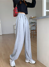 Oversize Sports Pants Balck Trousers Female Joggers