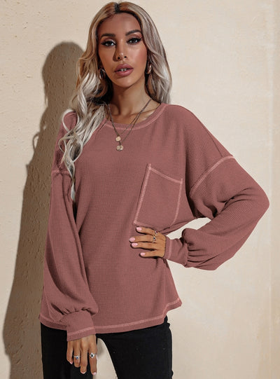 Long Sleeve Bat Sleeve Top