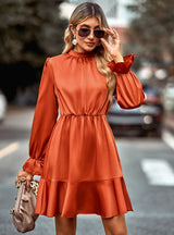 Fashion Long Sleeve Leisure Dress