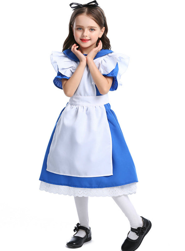 2023 Halloween Princess Dress Alice Wonderland Maid Outfit – Lilacoo
