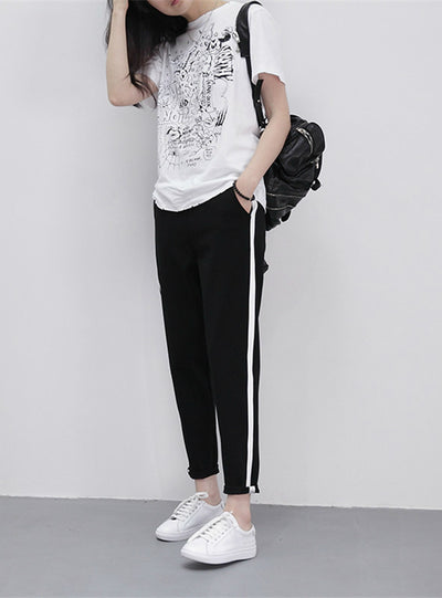 Casual Harem Pants Loose Trousers For Women Sweat Pants