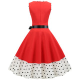 Retro 1950S Polka Dot Dress