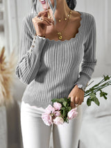 Women Long Sleeve Top Sweater