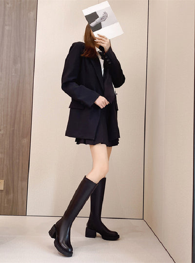 Women Skinny Legs Long Boots