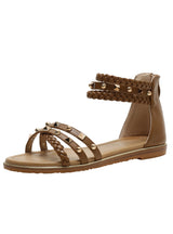 Flat-bottomed Summer Wicker Sandals