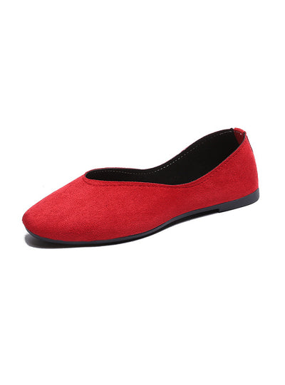 Women's Retro Square Shoes