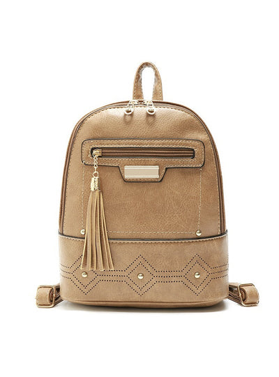 Baita Ladies Tassel Hollow Backpack