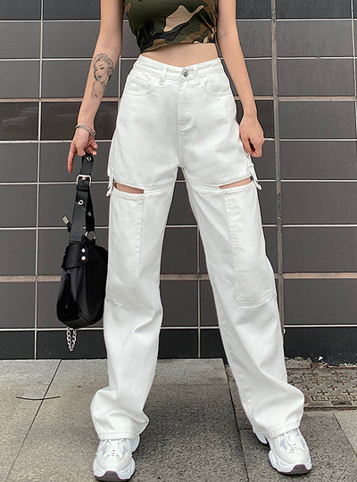 Loose Trousers High Waist Pant