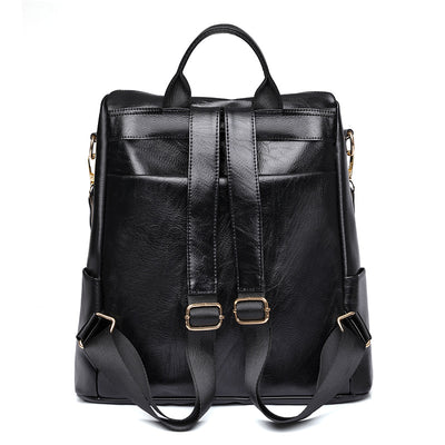 Soft Leather PU Light Leisure Backpack