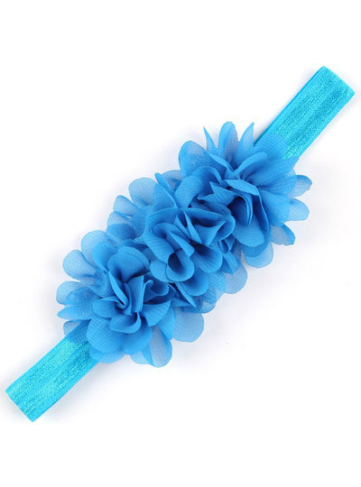 1PC Flower Headband Children Headwear Pearl 