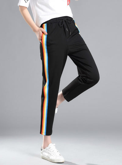 Sweatpants Sportswear Rainbow Pants Women 