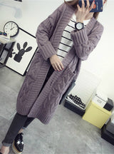 Cardigans Female V-neck Women Knitted Jacket