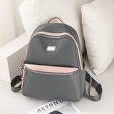 Oxford Cloth Contrasting Ladies' Backpack