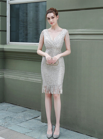 Beading Short Party Dress