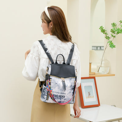 Oxford Printed Outdoor Backpack