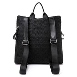 PU Leisure Lock Travel Backpack