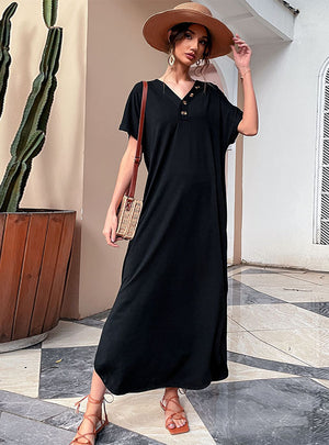 Womrn Loose T-shirt Dress