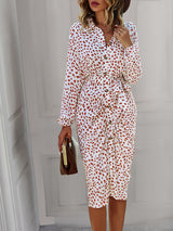 Long Sleeve Printed dress