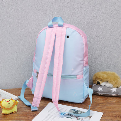 Gradient Cute Large-capacity Backpack