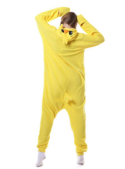 Yellow Duck Onesie Pajama Animal Sleepwear Women