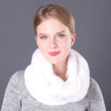 Women Rex Fur Scarf Ladies Fur Scarf