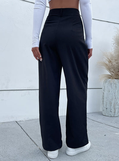 Casual Irregular Wide-leg Pants