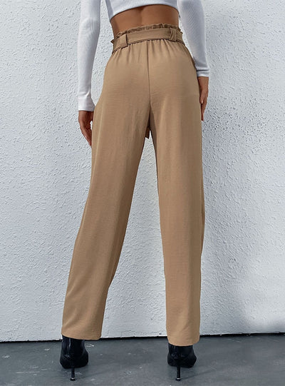 Women Elastic Long Pants