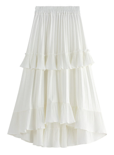 Lotus Leaf Edge Irregular Cake Skirt