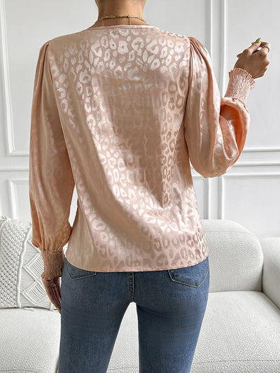 Lace Stitching V-neck Sexy Top