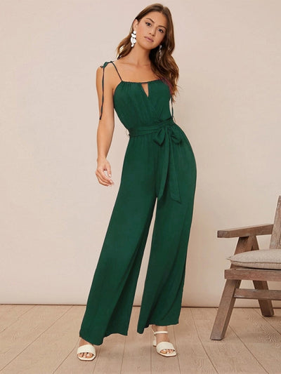 Sexy Suspenders Wide Legs Jumpsuits