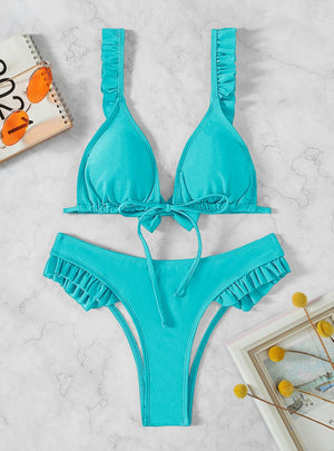 Lace Up Sexy Beach Bikini