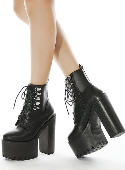 Platform Thick Sole Thick Heel Boots