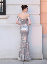 Sequins Fish Tail Banquet Dress