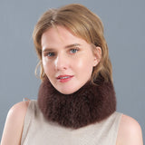 Fox Fur Collar Female Fur Keeps Warm Winter