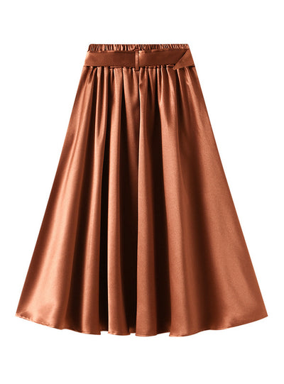 High Waist Big Swing Umbrella Skirt