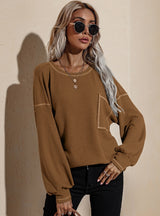 Long Sleeve Bat Sleeve Top