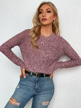 Long Sleeve Round Neck Sweater