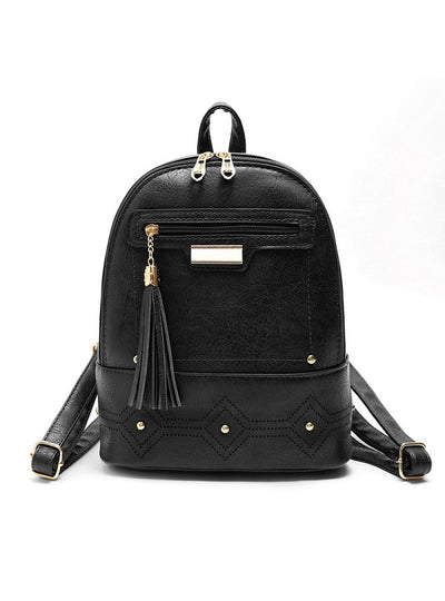 Baita Ladies Tassel Hollow Backpack