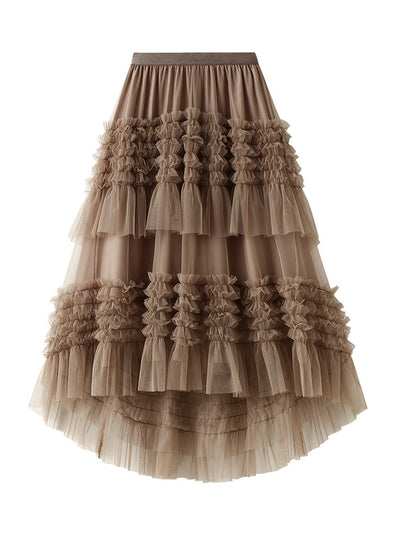 Layered Cake Irregular Skirt