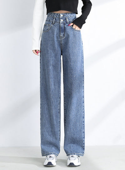 Mid Low Waist Stretch Skinny Pants Jeans