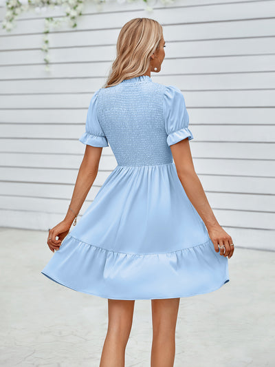 Slim-fit Short Sleeve Dress