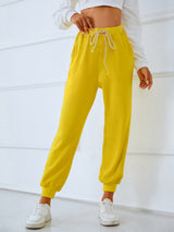 Pure Color Casual Sweatpants