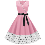 Retro 1950S Polka Dot Dress