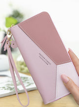 Brand Leather Wallets Women Long Zipper Coin Purses