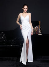 Long Sling Slim Fishtail Dress