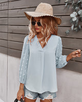 Long Sleeve Casual Shirt Holiday Style